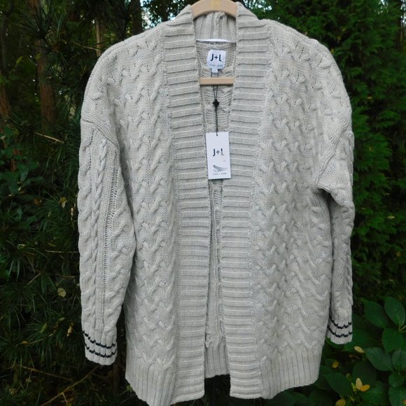 John + Jenn Oversized Chunky Varsity Sweater NWT - Picture 1 of 5